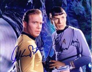 Star Trek autograph