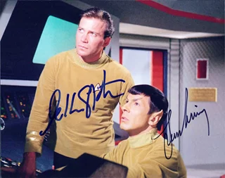 Star Trek autograph