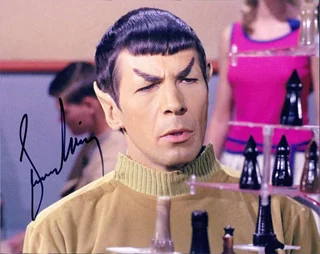 Leonard Nimoy autograph