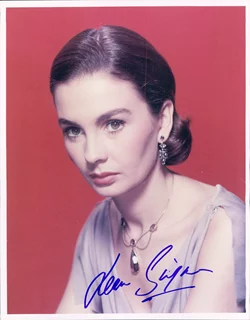 Jean Simmons autograph
