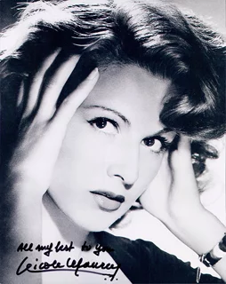 Nicole Maurey autograph