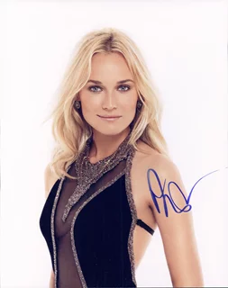 Diane Kruger autograph