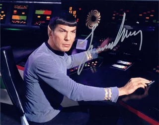 Leonard Nimoy autograph
