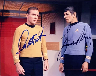 Star Trek autograph