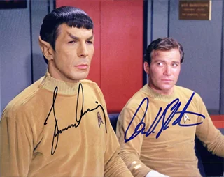Star Trek autograph