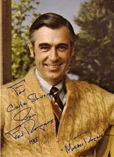 Fred Rogers autograph