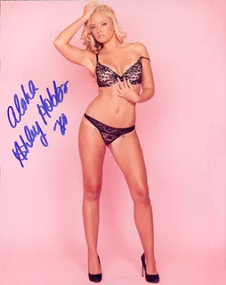 Ashley Hobbs autograph