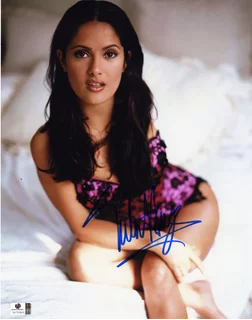 Salma Hayek autograph