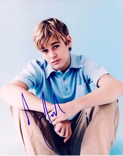 Aaron Carter autograph