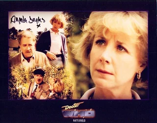 Angela Douglas autograph