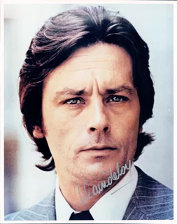 Alain DeLon autograph