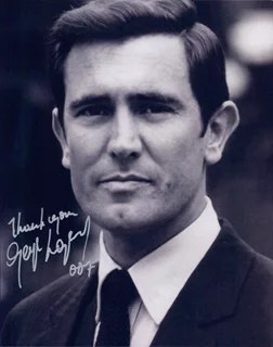 George Lazenby autograph