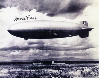 Werner Franz autograph