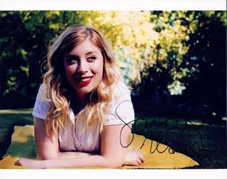 Sarah Hollins autograph