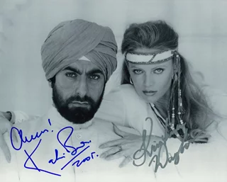 James Bond's Octopussy autograph