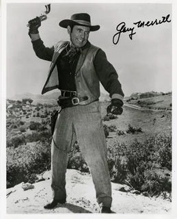Gary Merrill autograph