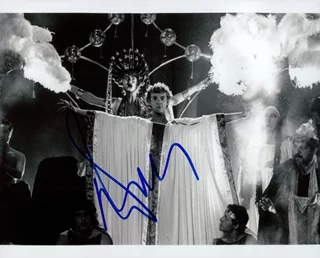 Malcolm McDowell autograph