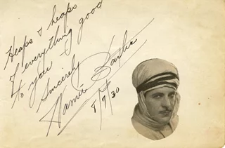 Warner Baxter autograph