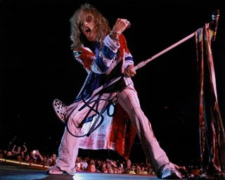 Steven Tyler autograph