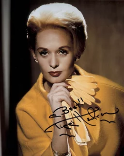 Tippi Hedren autograph