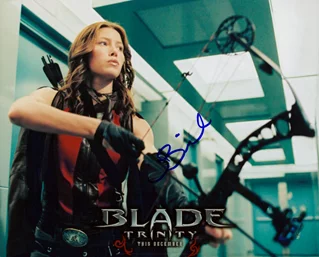 Jessica Biel autograph