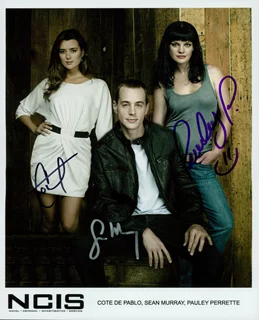 Navy NCIS autograph