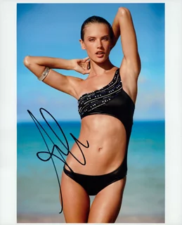 Alessandra Ambrosio autograph