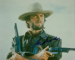Clint Eastwood autograph