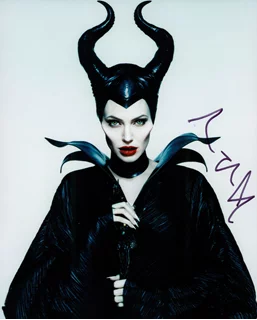 Angelina Jolie autograph