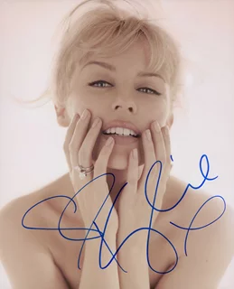 Kylie Minogue autograph