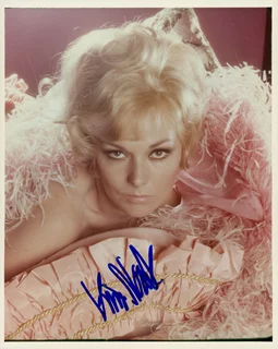 Kim Novak autograph