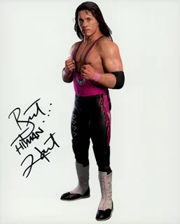 Bret Hart autograph