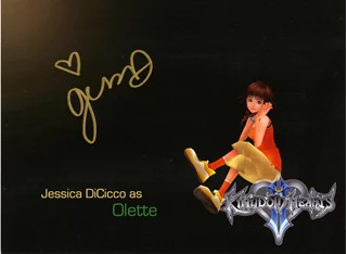 Jessica DiCicco autograph