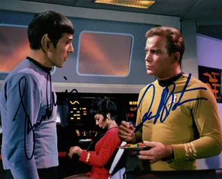 Star Trek autograph