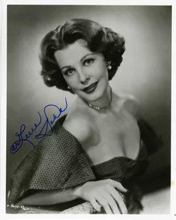 Arlene Dahl autograph