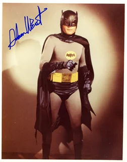 Adam West autograph