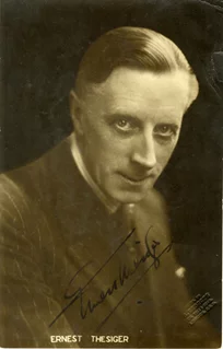 Ernest Thesiger autograph