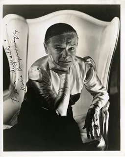 Maria Ouspenskaya autograph