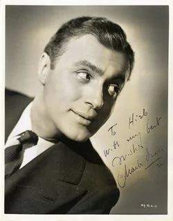 Charles Boyer autograph