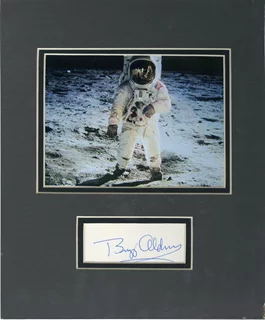 Buzz Aldrin autograph