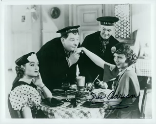 Iris Adrian autograph