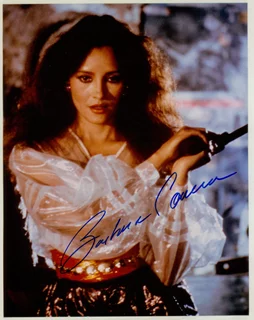 Barbara Carrera autograph