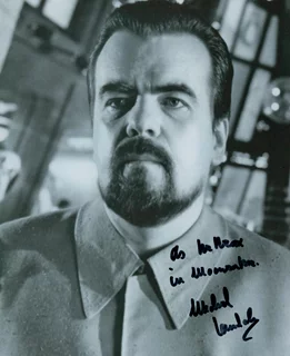 Michael Lonsdale autograph