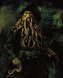 Bill Nighy autograph