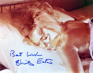 Shirley Eaton autograph