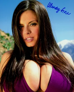 Wendy Fiore autograph