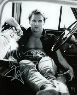 Matthew McConaughey autograph