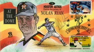 Nolan Ryan autograph