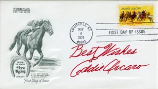 Eddie Arcaro autograph