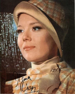 Diana Rigg autograph